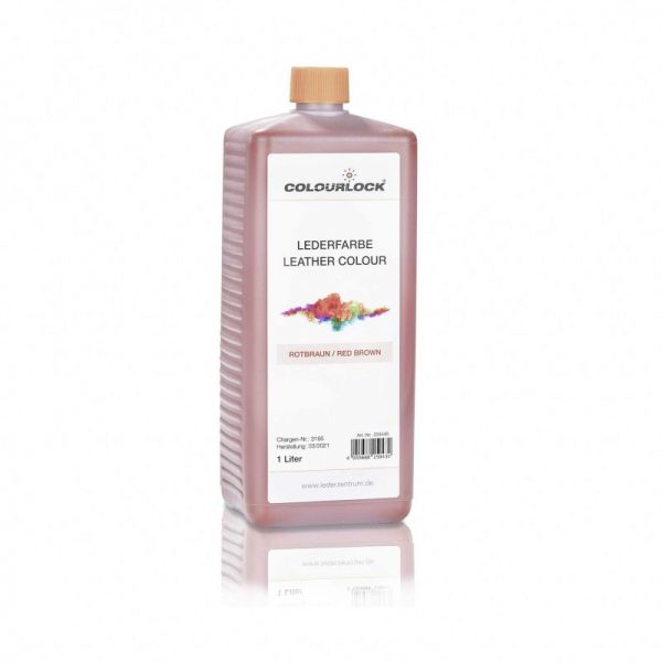 Leather Colour (Red Brown) - 1 liter