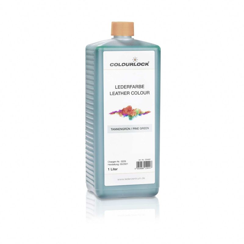 Leather Colour (Pine Green) - 1 liter